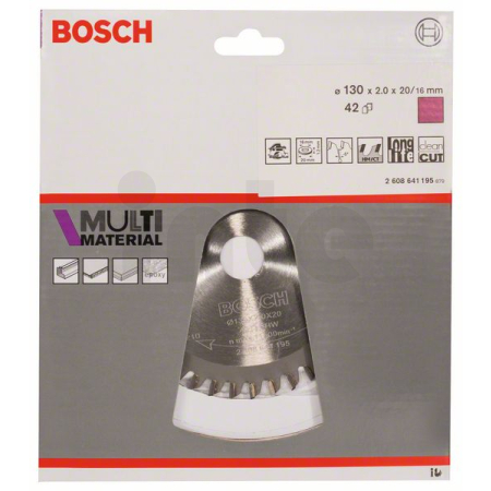 BOSCH Pilový kotouč Multi Material 2608641195