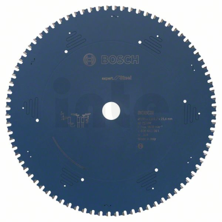 BOSCH Pilový kotouč do okružních pil Expert for Steel 2608643061