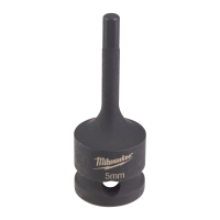 MILWAUKEE Průmyslová hlavice HEX 1/2" na HEX 5 mm 4932478063
