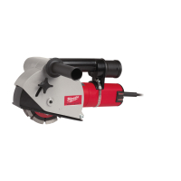 MILWAUKEE 1500 W 125 mm (30 mm DOC) – drážkovací frézka na zdivo 4933383855
