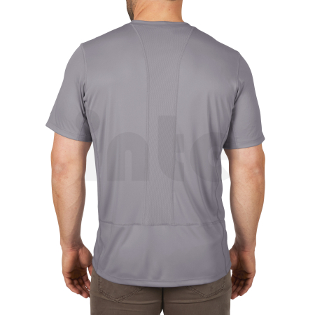 MILWAUKEE WWSSG Lehké univerzální triko s krátkým rukávem WORKSKIN™ - šedé 4933478196