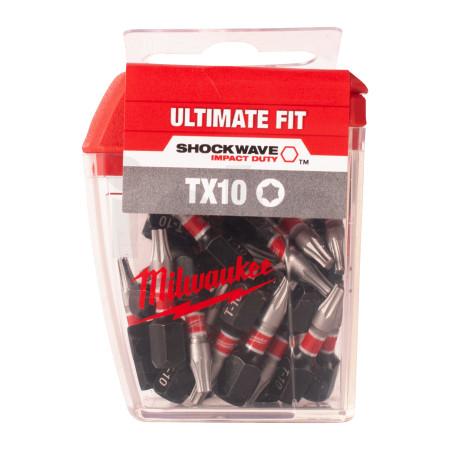 MILWAUKEE Šroubovací bity ShW TX10 50mm - 1ks 4932471570