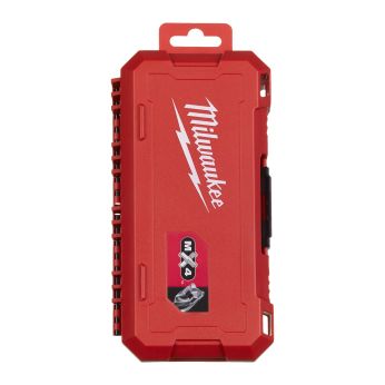 MILWAUKEE Sada vrtáků SDS-Plus MX4, čtyřbřité do betonu (7 ks) 4932500060