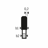 BOSCH Pilový kotouč Expert for Fibre Cement pro akumulátorové pily 160×1,8/1,2×20 T4 2608644554