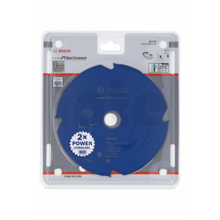 BOSCH Pilový kotouč Expert for Fibre Cement pro akumulátorové pily 190×1,8/1,2×30 T4 2608644556
