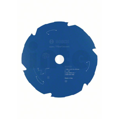 BOSCH Pilový kotouč Expert for Fibre Cement pro akumulátorové pily 250×2,2/1,6×30 T6 2608644558