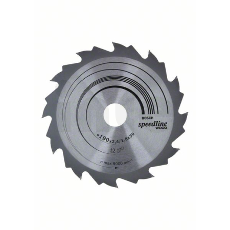 BOSCH Pilový kotouč Speedline Wood 2608640800