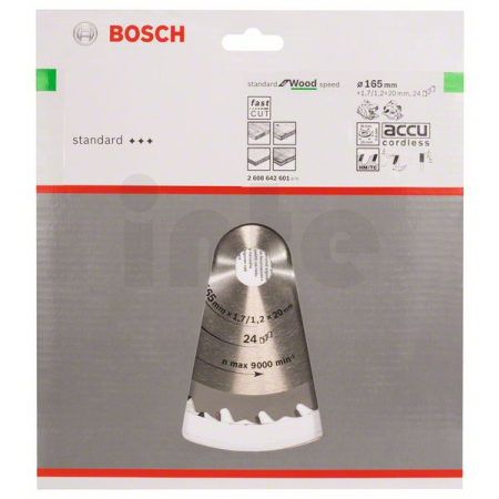 BOSCH Pilový kotouč Speedline Wood 2608642601