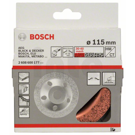 BOSCH Hrncový kotouč z tvrdokovu 2608600177