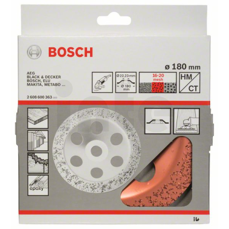 BOSCH Hrncový kotouč z tvrdokovu 2608600363