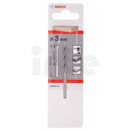 BOSCH Standardní spirálový vrták do dřeva 2608596300