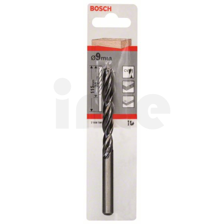 BOSCH Standardní spirálový vrták do dřeva 2608596306