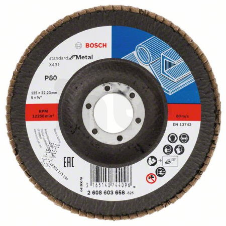 BOSCH Lamelový brusný kotouč X431, Standard for Metal 2608603658