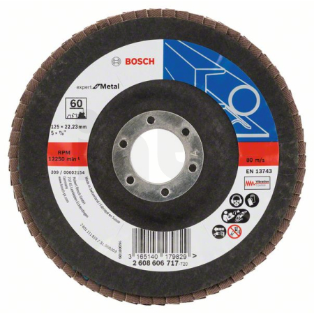 BOSCH Lamelový brusný kotouč X551, Expert for Metal 2608606717