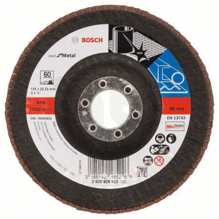 BOSCH Lamelový brusný kotouč X571, Best for Metal 2608606923