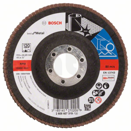 BOSCH Lamelový brusný kotouč X571, Best for Metal 2608607319