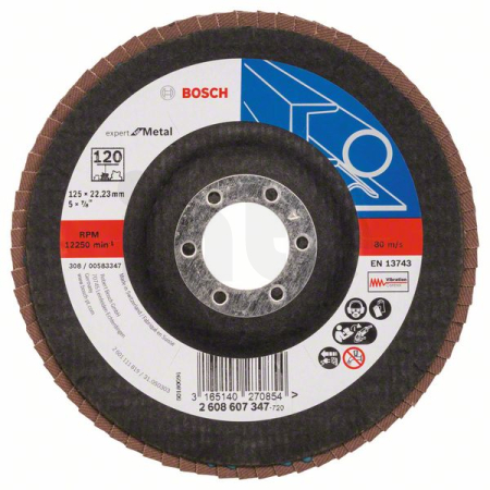 BOSCH Lamelový brusný kotouč X551, Expert for Metal 2608607347