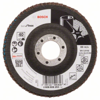 BOSCH Lamelový brusný kotouč X581, Best for Inox 2608608263
