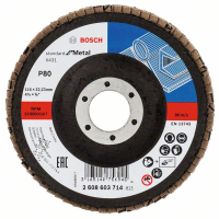 BOSCH Lamelový brusný kotouč X431, Standard for Metal 2608603714