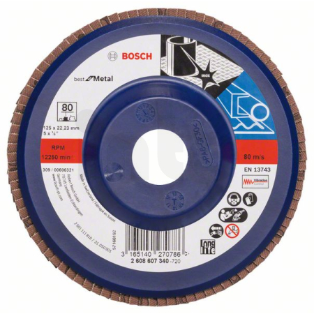 BOSCH Lamelový brusný kotouč X571, Best for Metal 2608607340