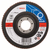 BOSCH Lamelový brusný kotouč X551, Expert for Metal 2608607351