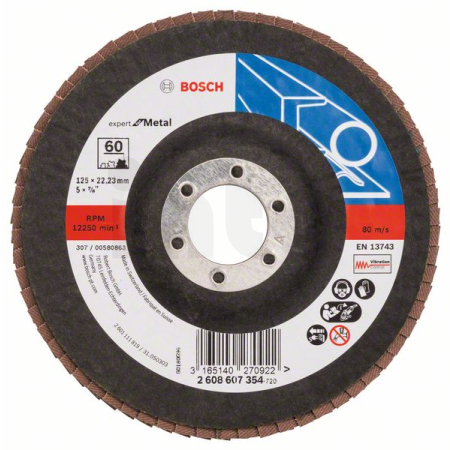 BOSCH Lamelový brusný kotouč X551, Expert for Metal 2608607354