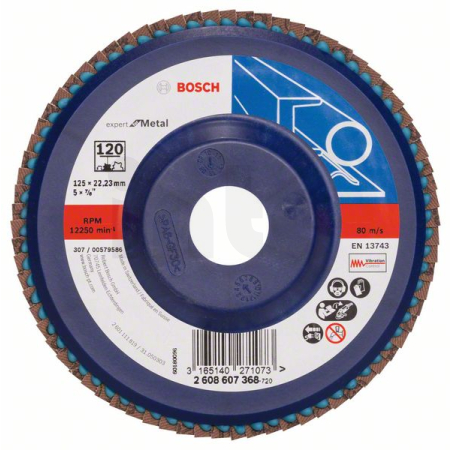 BOSCH Lamelový brusný kotouč X551, Expert for Metal 2608607368