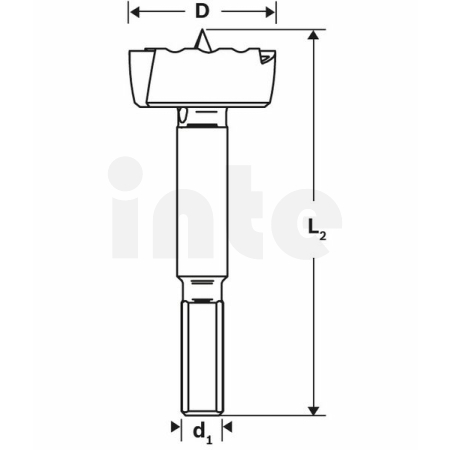 BOSCH Forstnerův vrták 14 mm 2608577002