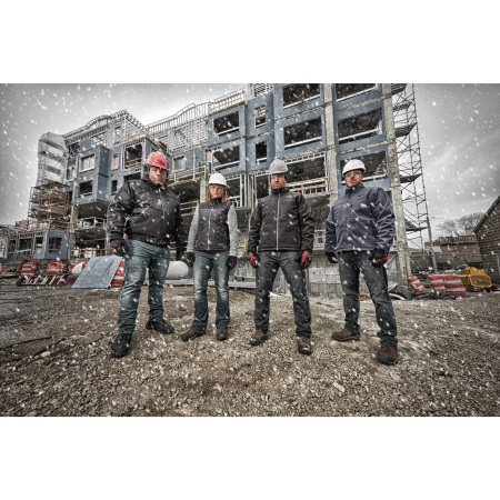 MILWAUKEE M12HJP-0(2XL) - M12™ vyhřívaná hybridní prošívaná bunda  4933464368