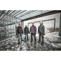 MILWAUKEE M12HJP-0(M) - M12™ vyhřívaná hybridní prošívaná bunda  4933464365