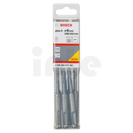 BOSCH Vrták do kladiv SDS plus-5 2608585617