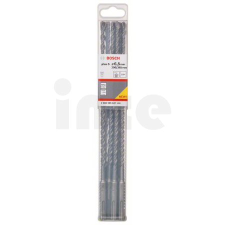 BOSCH Vrták do kladiv SDS plus-5, 10 ks 2608585621