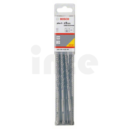 BOSCH Vrták do kladiv SDS plus-5, 10 ks 2608585624