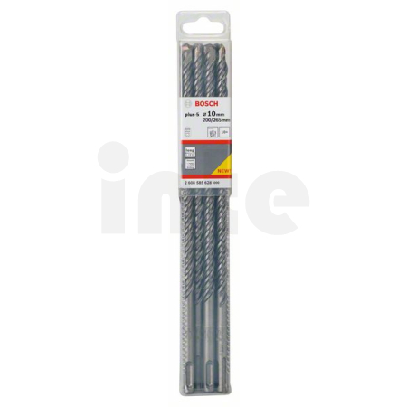 BOSCH Vrták do kladiv SDS plus-5, 10 ks 2608585628