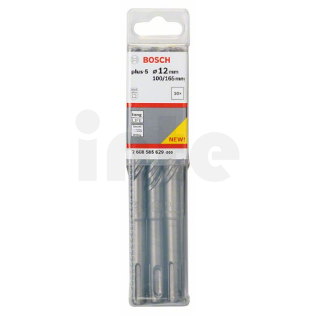 BOSCH Vrták do kladiv SDS plus-5, 10 ks 2608585629