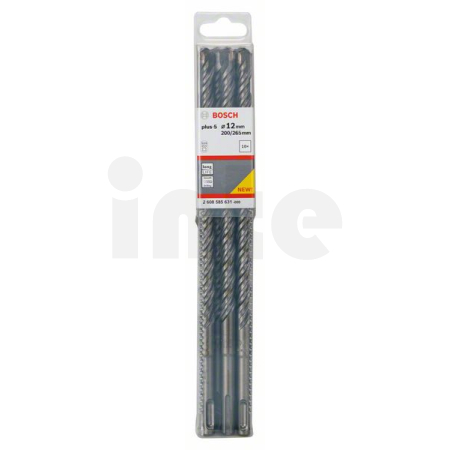 BOSCH Vrták do kladiv SDS plus-5, 10 ks 2608585631