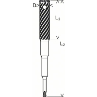 BOSCH Rebar Cutter čtyřbřitý, SDS plus-9 2608586995
