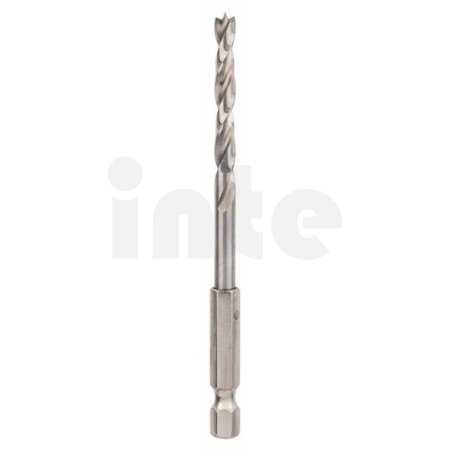 BOSCH Spirálový vrták do dřeva s šestihrannou stopkou 1/4" 2608595521