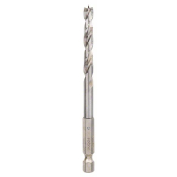 BOSCH Spirálový vrták do dřeva s šestihrannou stopkou 1/4" 2608595522