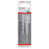 BOSCH Spirálový vrták s šestihrannou stopkou HSS 2,0 mm 2608577045