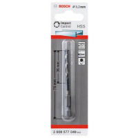 BOSCH Spirálový vrták s šestihrannou stopkou HSS 3,2 mm 2608577049