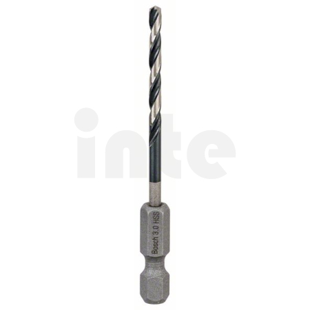 BOSCH Spirálový vrták s šestihrannou stopkou HSS 3,0 mm 2608577048