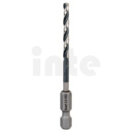BOSCH Spirálový vrták s šestihrannou stopkou HSS 3,5 mm 2608577051
