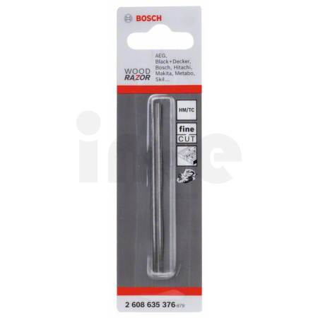 BOSCH Hoblovací nůž 82 mm, ostrý, rovný, karbid wolframu, 40° 2608635376