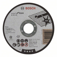 BOSCH Řezací kotouč PRO Stainless Steel and Metal, 115 × 1,6 × 22,23 mm, rovný 2608600215