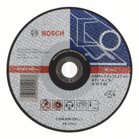 BOSCH Dělicí kotouč rovný Expert for Metal 2608600321