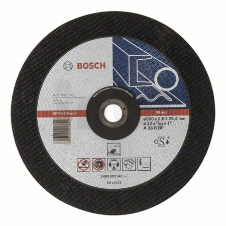 BOSCH Dělicí kotouč rovný Expert for Metal 2608600542