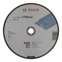 BOSCH Dělicí kotouč rovný Standard for Metal 2608603168