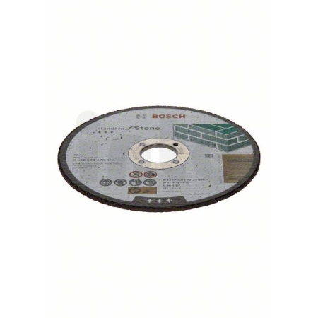 BOSCH Dělicí kotouč rovný Standard for Stone 2608603178