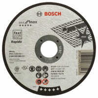 BOSCH Dělicí kotouč rovný Best for Inox – Rapido 2608603488